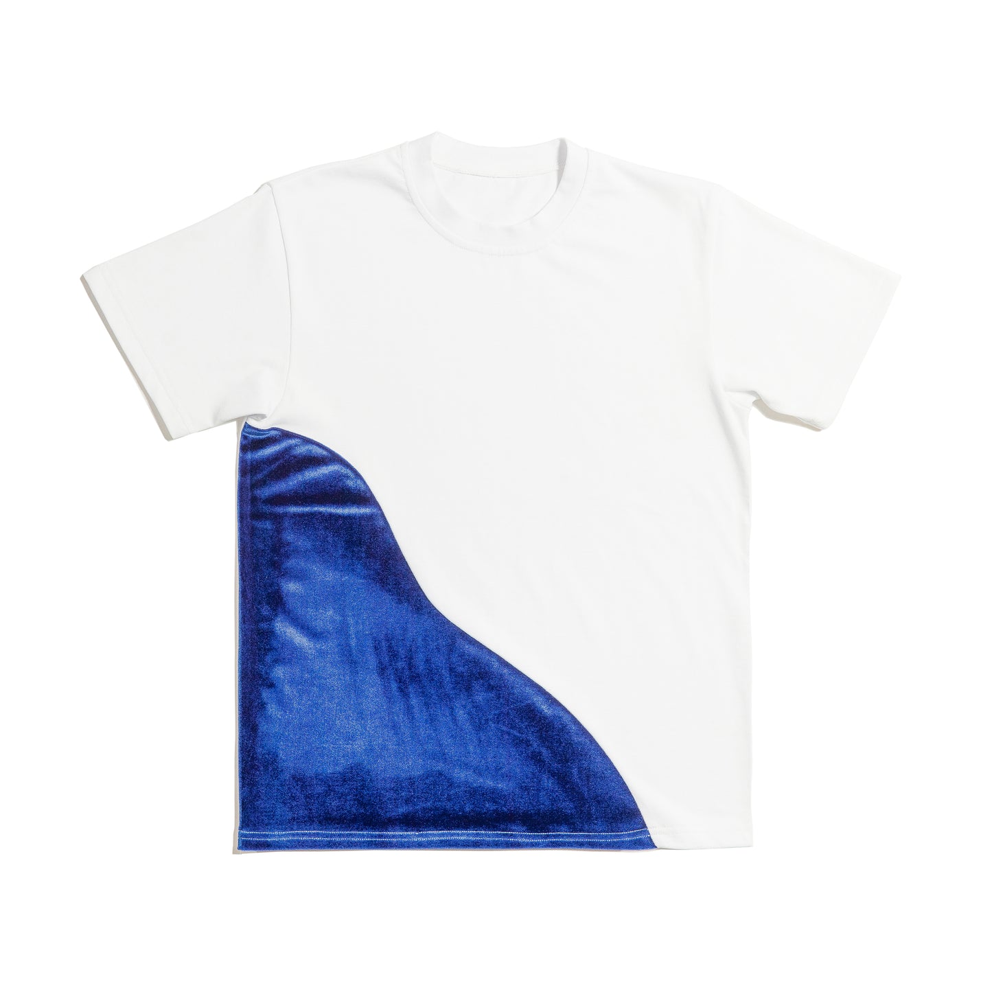 VELVET T-SHIRT Blue