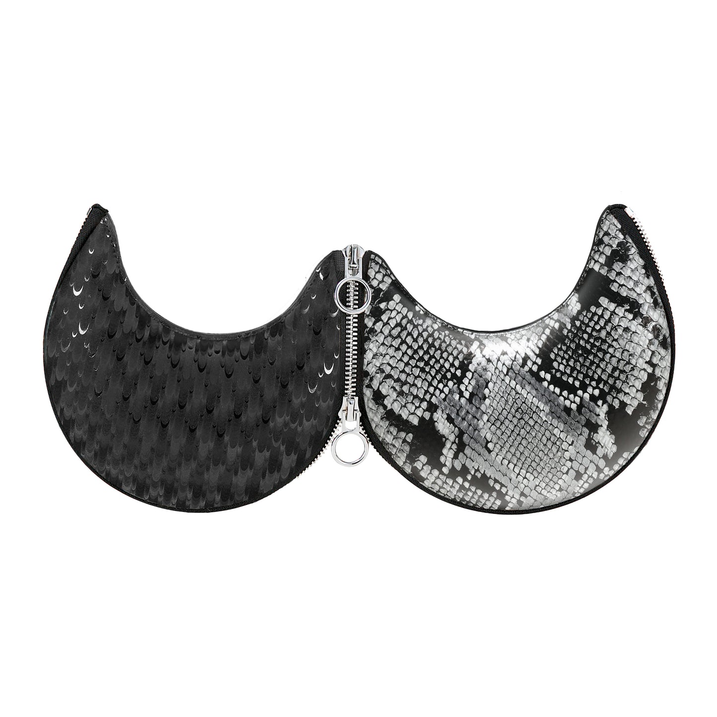 HALF MOON LARGE Black Raindrop