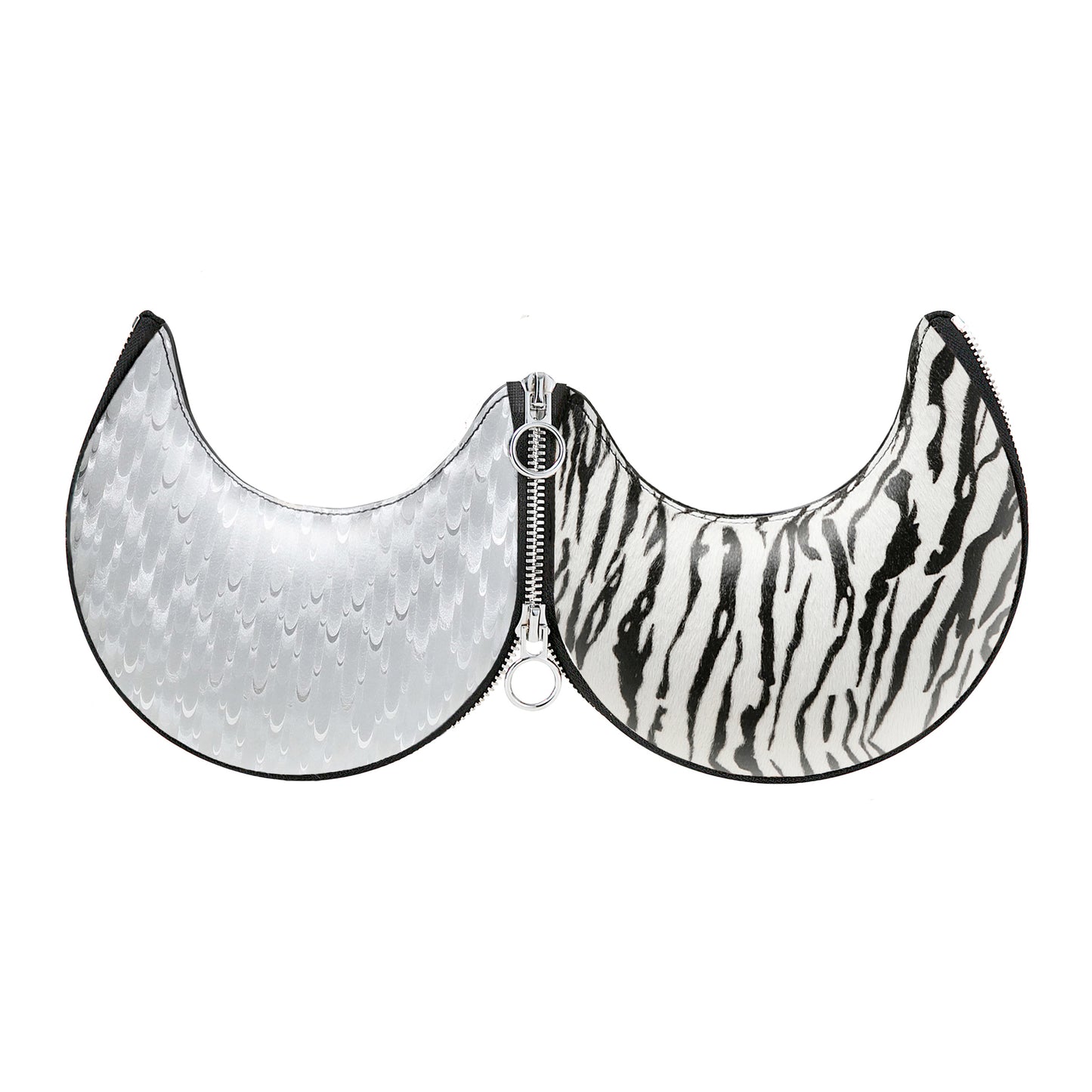 HALF MOON LARGE Zebra Strip