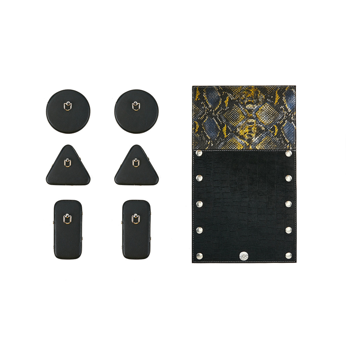 KALEIDOSCOPE Black Snakeskin